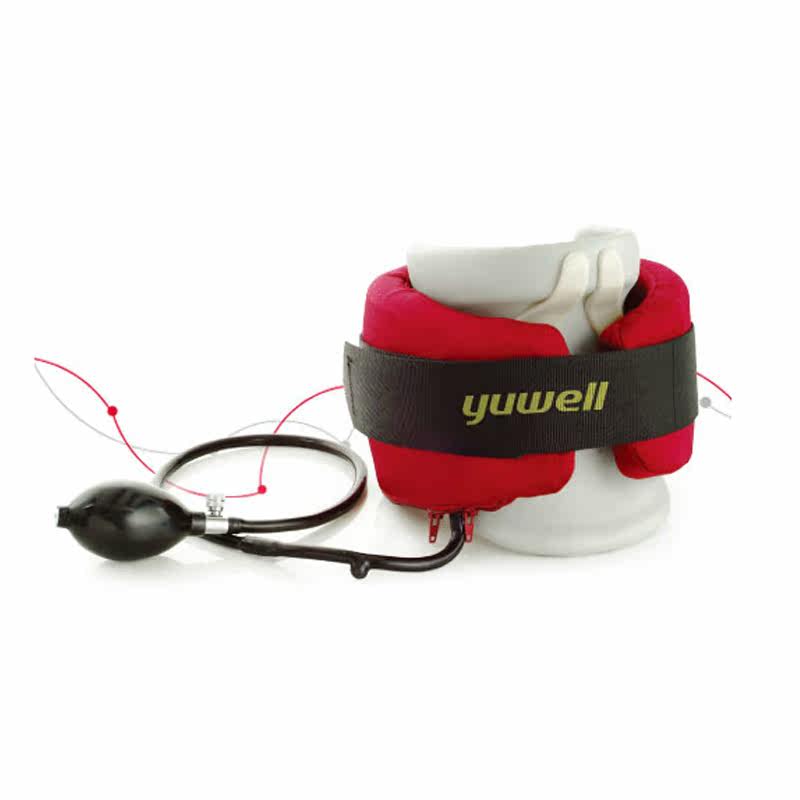 鱼跃颈椎牵引器家用医用A型充气颈托 护颈矫正颈椎病肩周炎