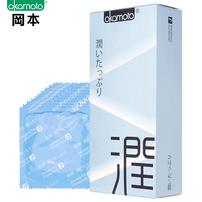冈本/okamoto OC极润安全套10片装 超薄避孕套 原装日本进口