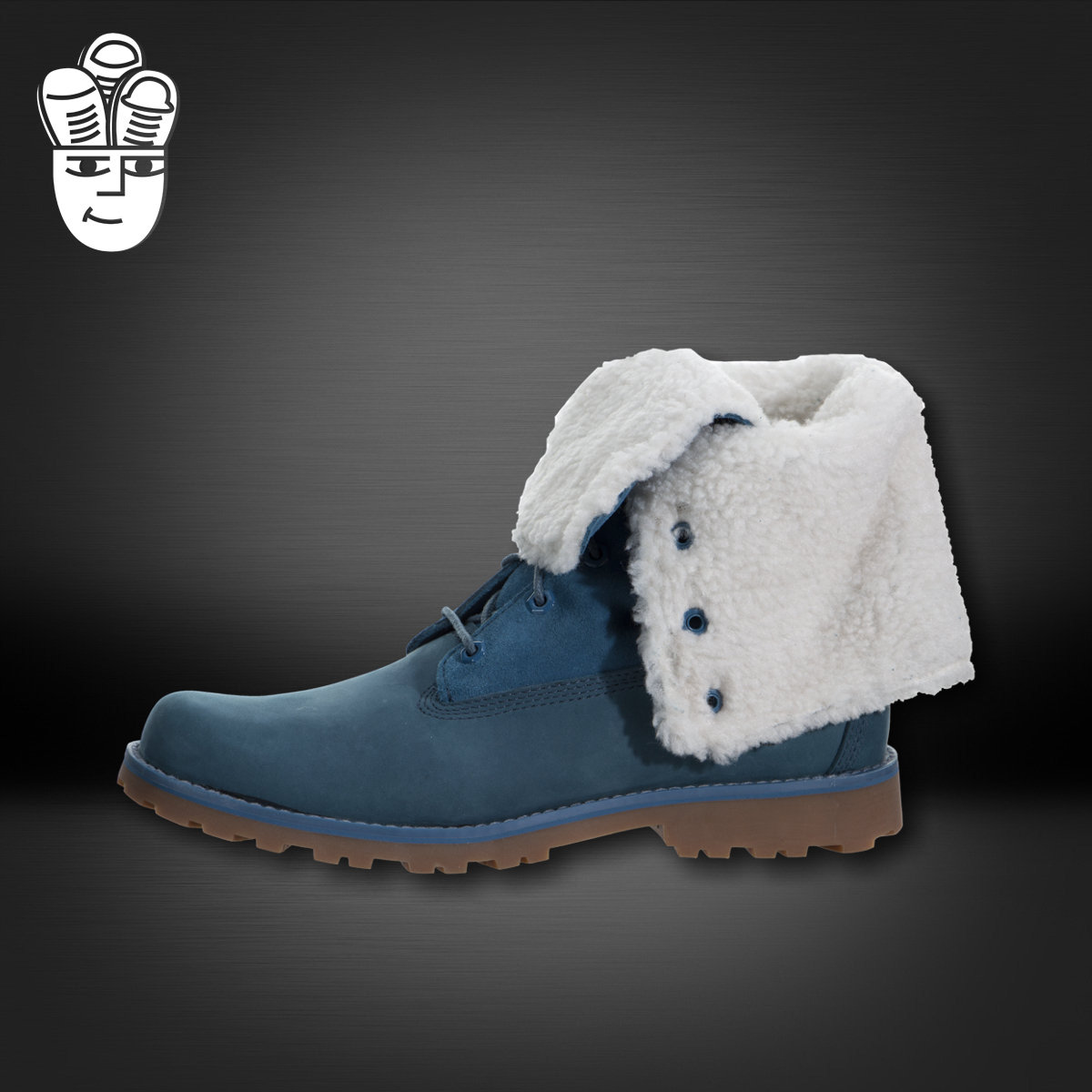 添柏岚 Timberland 6 Inch Shealing Boots 男女 GS 卷边加绒潮靴