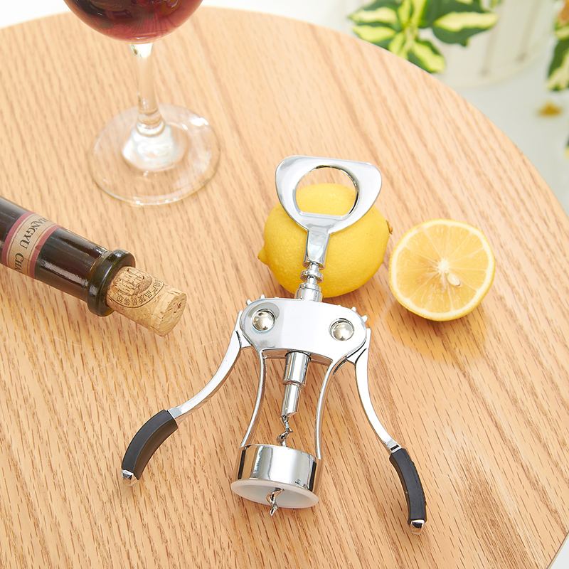 红酒开瓶器多功能葡萄酒开酒器 钢启瓶器啤酒起子酒具套装