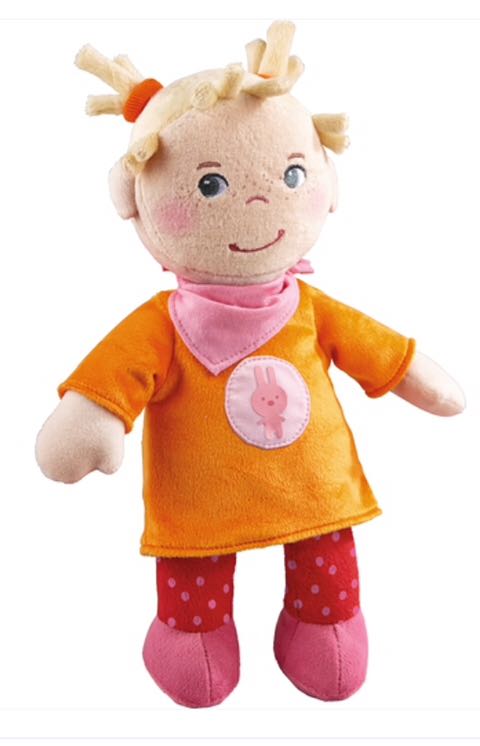 haba Germany imports kuschelpuppe302105thea of cute girl dolls