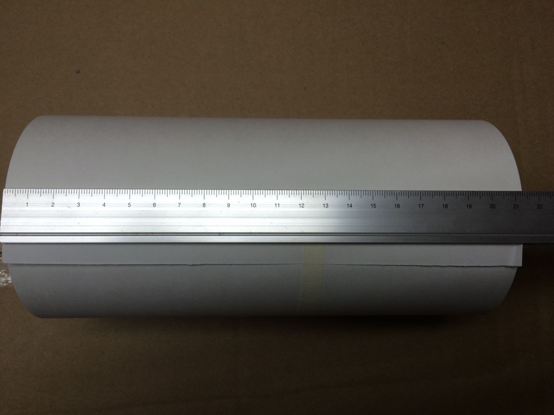 IMPA:372694 Electro - paper C station printing paper 208X 100 single - layer telegram for railway use