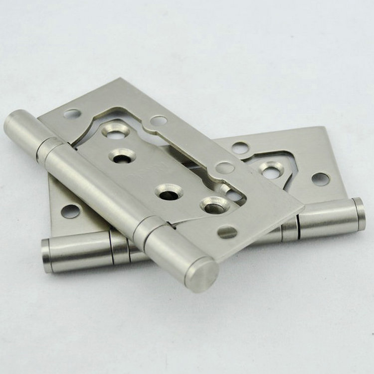 4-inch silencing thickened stainless steel primary-secondary hinge without notching baking varnish-free door application