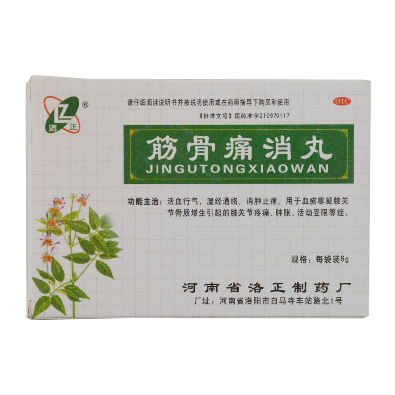 洛正 筋骨痛消丸 6g*12袋/盒
