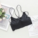 Sexy back-back backless băng lụa tơ tằm quấn ngực áo ngực với miếng đệm ngực không có vành ống trên áo bra quây Ống