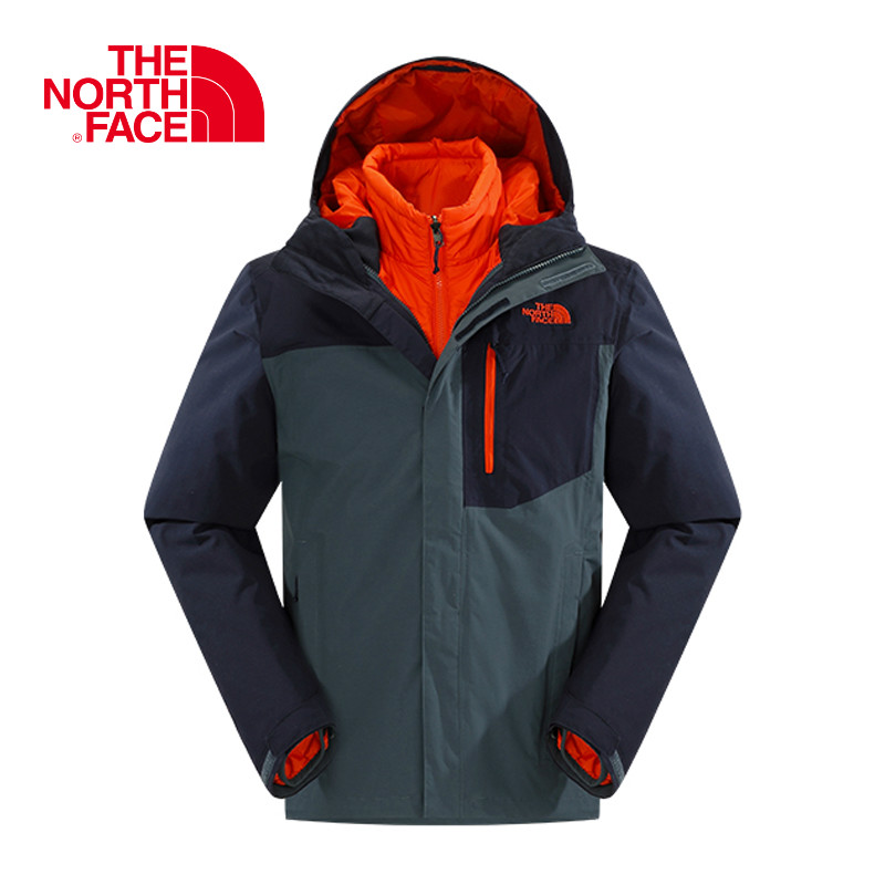 【2015秋冬新款】THE NORTH FACE/北面 男款三合一冲锋衣CUL8