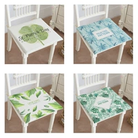 Mùa hè vẽ tay cây bông và vải lanh thoáng khí đệm đệm sofa đệm chống trượt bọt biển ghế ăn đệm mua thảm lót ghế sofa