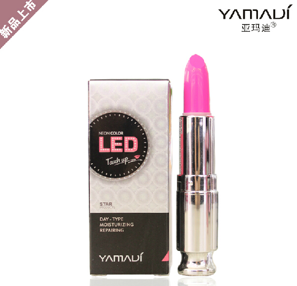 亚玛迪新品 LED霓彩润色护唇膏（日  夜用）清晰凝红保湿3.8g 981