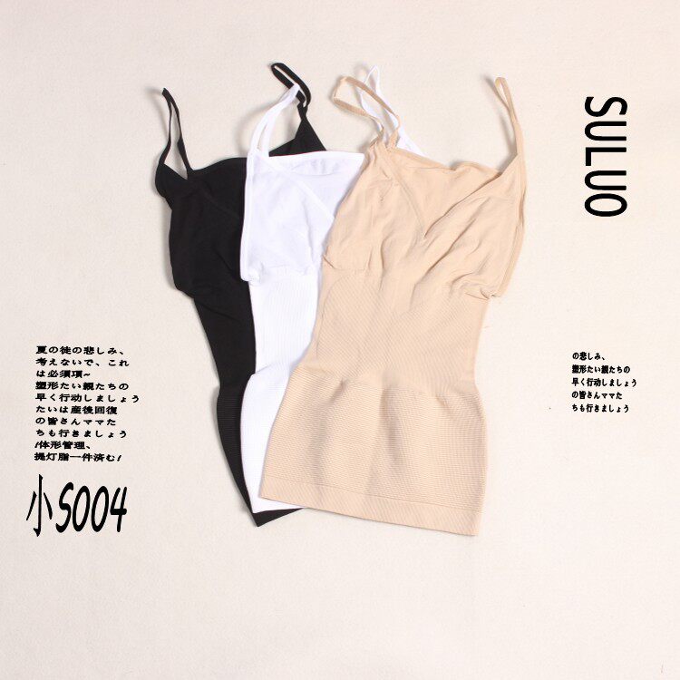 Foreign trade Original single pure cotton 100 lap small harness swarm with undershirt elastic tight fit vest woman V collar large size without sleeveless vest