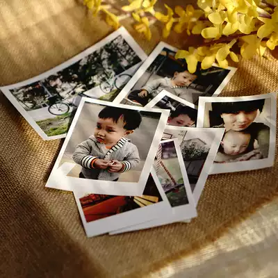 Midea creative plus white edge effect photo printing DIY photo album with photos