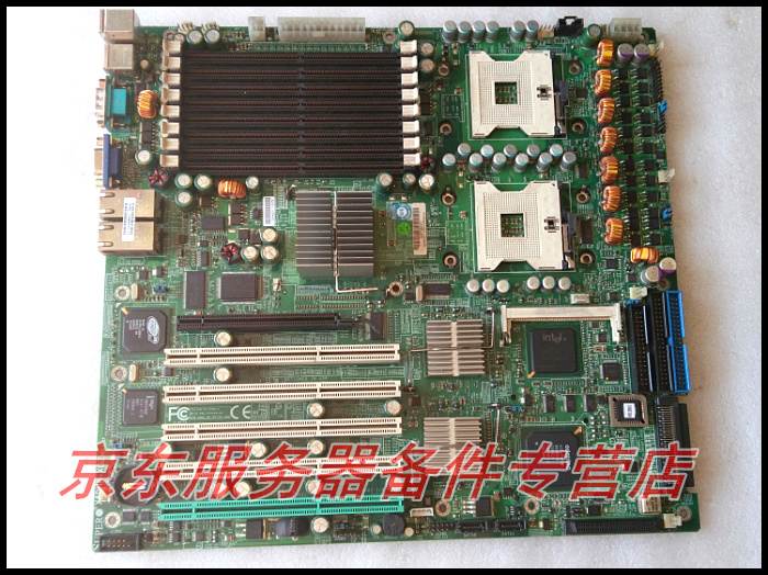 New SUPER ultramicro X6DH8-XG2 800 out-of-frequency server motherboard E7520 chip spot