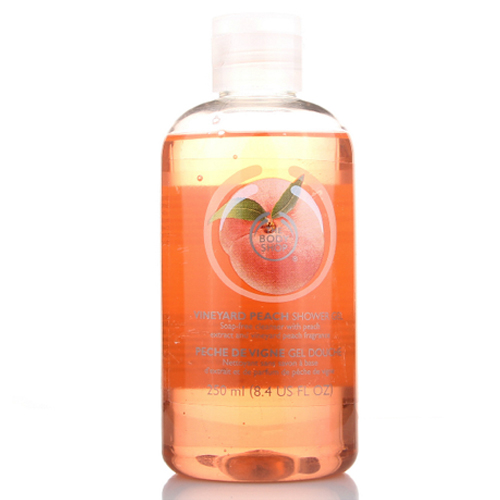 预售The Body Shop/美体小铺   桃子沐浴露