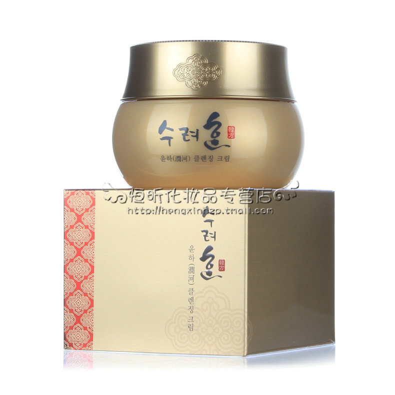 Soo Rye Han/秀雅韩进口秀雅韩 沁颜舒纯清洁霜200G 秀丽韩卸妆霜