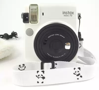 Fuji camera polaroid mini7s mini8 25 shoulder strap Mini crystal protective case Colorful baby Wombat shoulder strap
