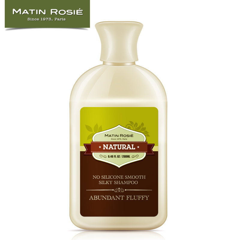 法国无硅油柔顺丰盈蓬松洗发水控油洗发露洗发膏洗头膏