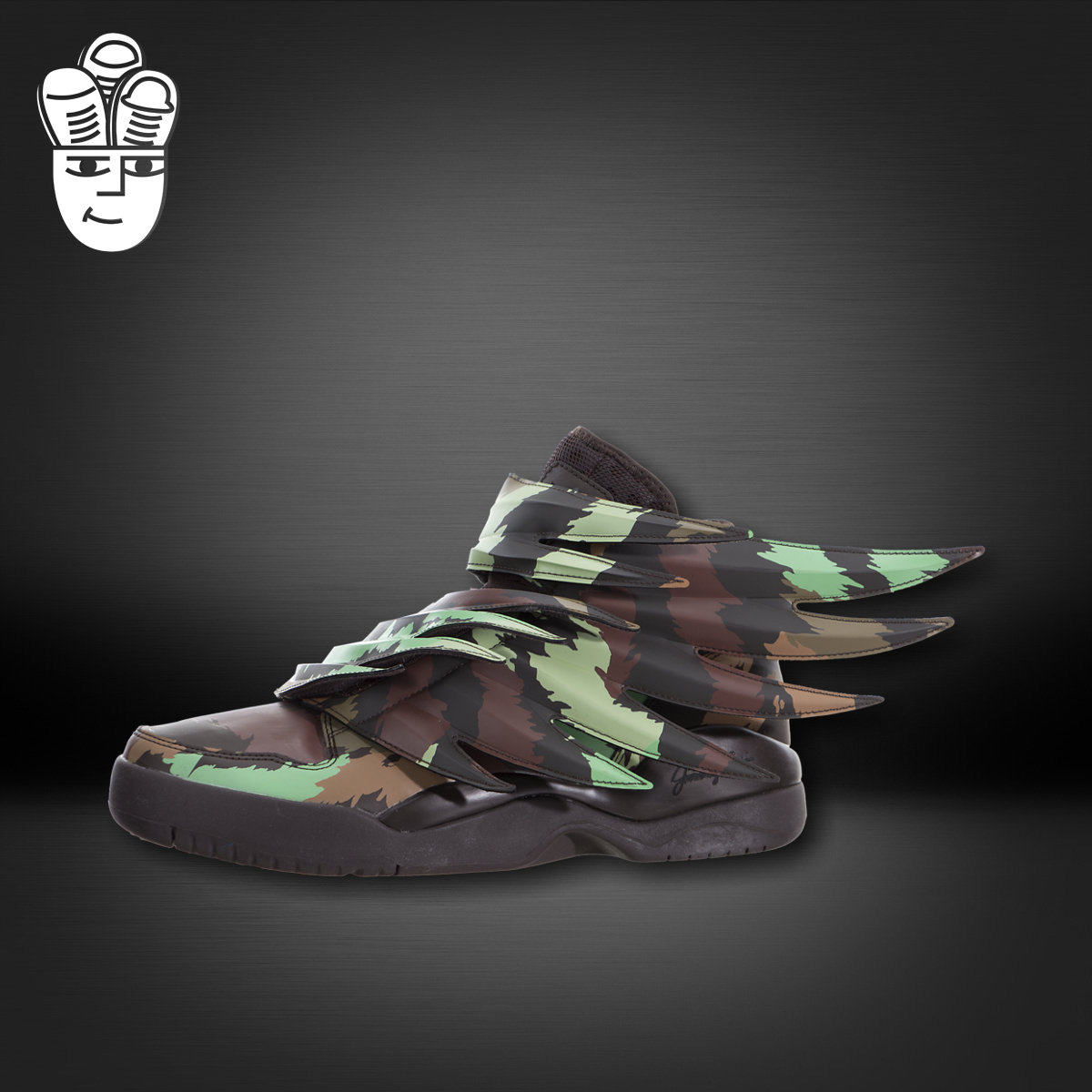 Adidas Jeremy Scott Wings 3.0 Print 男子休闲板鞋 翅膀鞋限量