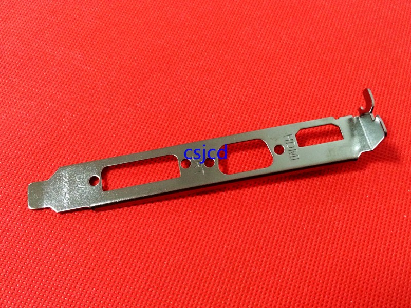 Computer Case PCI Bits HDMI VGA DVI Single Row Graphics Card Stopper Single Row Bezel Nickel Plated Shield