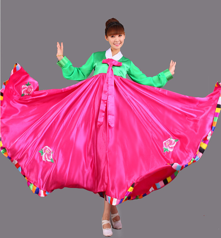 Dae Jang Geum Costume Adult Korean Ethnic Performance Costume Ethnic Minority Costume Korean Traditional Dance Hanbok Female Model