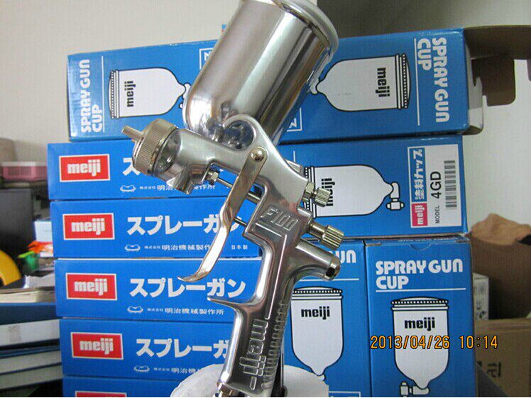 Imported Meiji Japan Meiji F100 spray gun pneumatic paint spray gun car furniture paint spray gun accessories F200