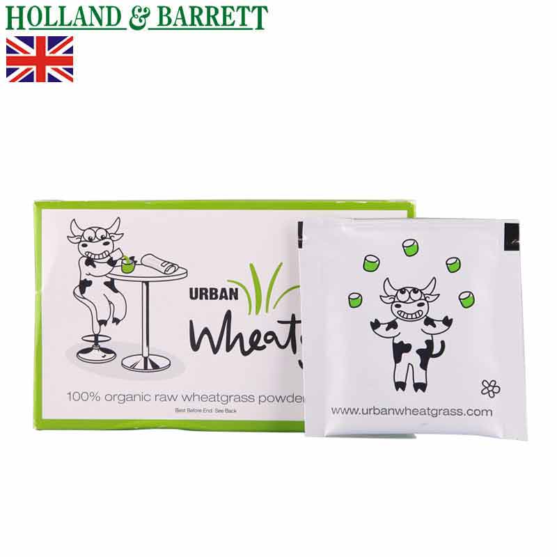 Holland＆Barrett/HB荷柏瑞 小麦草营养粉30包增强造血功能香港仓
