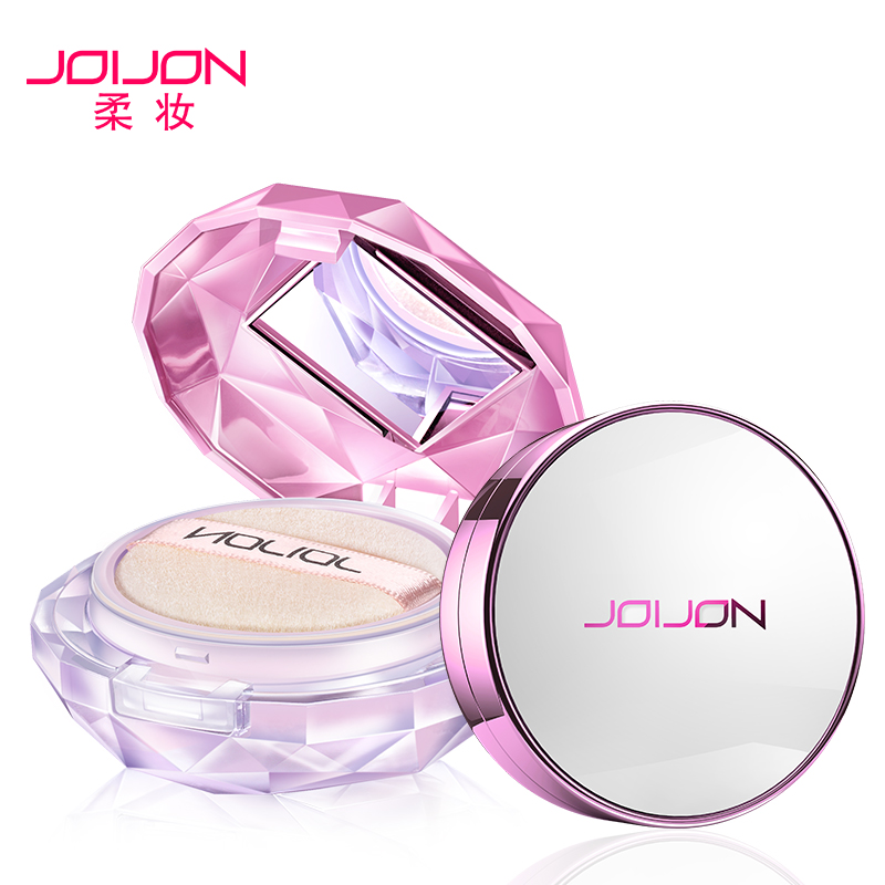 JOIJON/柔妆裸妆套装气垫BB霜散粉初学者淡妆脸部彩妆组合两件套
