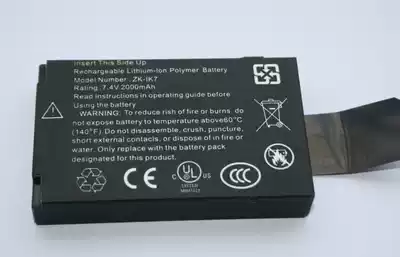 Original central control iface701 702 302 301 502 Face attendance machine 7 4v backup lithium battery