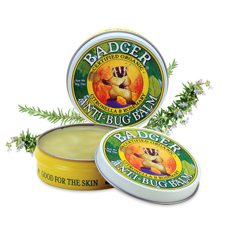 美国Badger/贝吉獾虫虫怕怕膏21g儿童防蚊虫叮咬止痒户外旅游