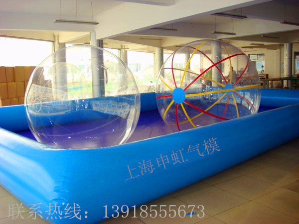 (Manufacturer Direct Marketing) Safety Transparent Inflatable Toy Walker Water Walking Ball Water Roller   