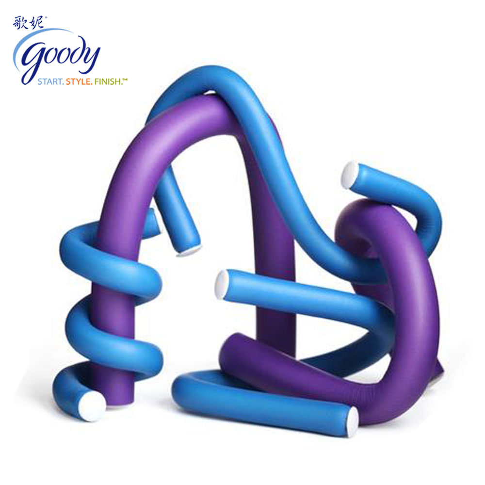 Goody/歌妮风靡欧美发卷 海绵卷 卷发棍 卷发棒 做各种卷发 8根