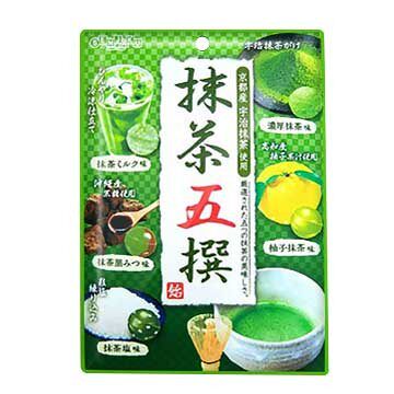 台湾官网直邮进口SENJAKU扇雀饴 抹茶五撰糖(55g)