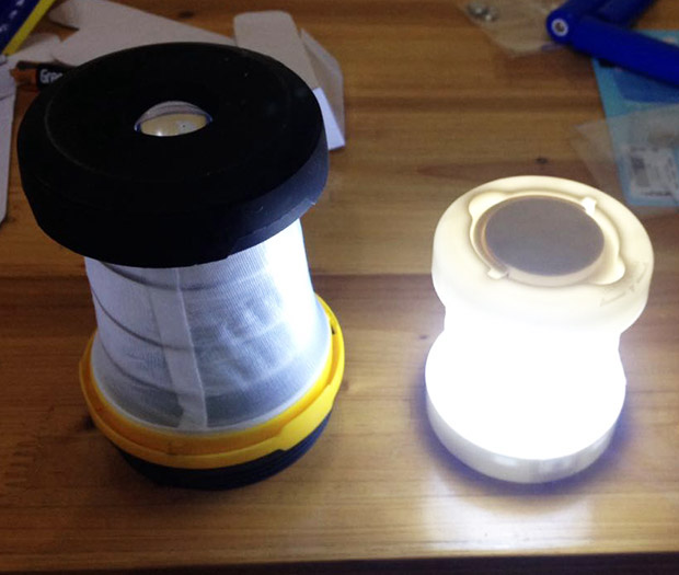 Multi-functional camping lamp camping lamp tent lamp telescopic tent lamp (mini5) 5led home night book lamp