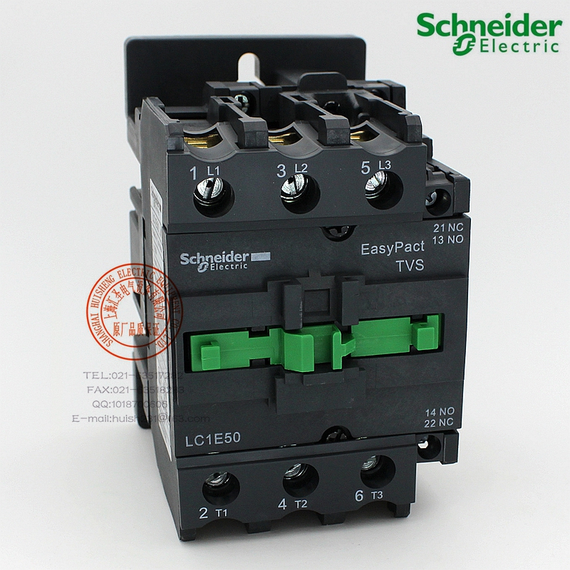 Schneider Schneider AC contactor LC1E50 LC1-E50M5N EasyPact TVS
