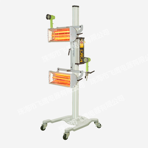 Factory direct selling Flying Eagle 1 lamp short wave infrared baking lamp FY-2HF paint lamp hair dryer baking paint 2000W