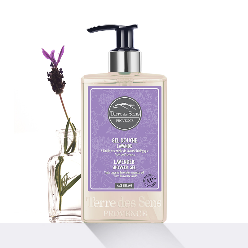 Terre des Sens普罗旺斯薰衣草沐浴露250ml 持久留香深层滋润清洁