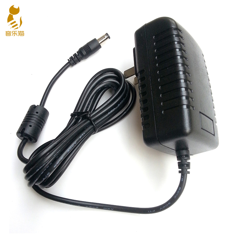 Music cat power adapter 12W smart piano electronic piano Cara piano accessories Piano cat