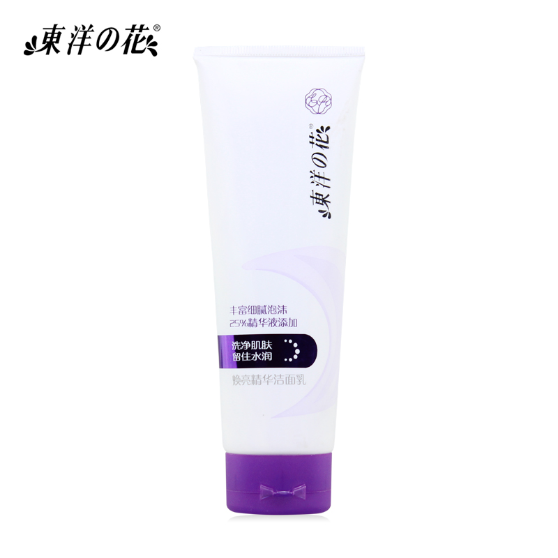 东洋之花 焕亮精华洁面乳110g