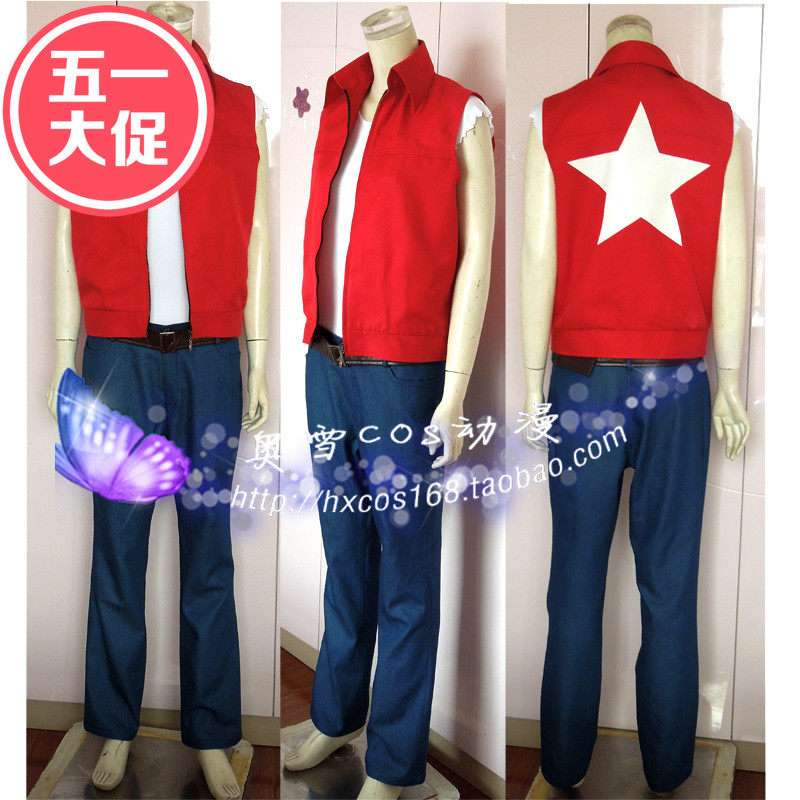 COSPLAY COSTUME 97 BOXING REAL TERREY COS WARRIOR TERRY