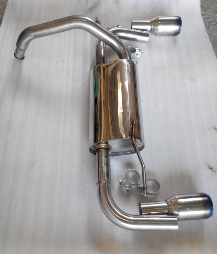 Dedicated to the rear section Stainless Steel BYD f0 Original Retrofit Drum Low Sink Sports Car Sound customized as required