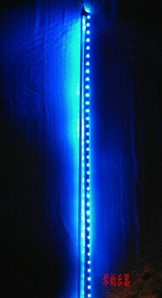 Violin luminous bow Rod White Bow Bar multi-color optional