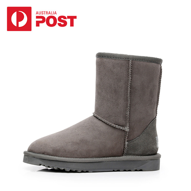 BOOTY AUSTRALIA经典中筒半长款雪地靴澳洲雪地靴