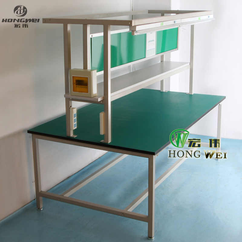Workbench anti-static workbench Suzhou assembly line workbench production line workbench packing table console