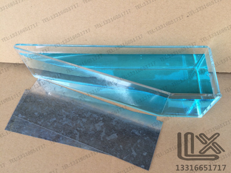 500ml 200mm long simple Hastelloy slot Hull slot Harlem slot unheated iron sheet