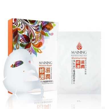 隐形蚕丝面膜 玻尿酸美【滋润修护】曼宁面膜（滋润修护/