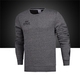 Áo len nam Li Ning 2017 mới dài tay áo thun không cổ dài giản dị cổ tròn thể thao mùa thu AWDM343 áo hoodie nam đen Thể thao lông cừu / jumper