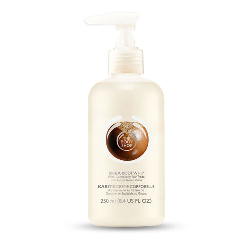 The body shop/美体小铺海外直邮乳木果身体乳润肤露250ml