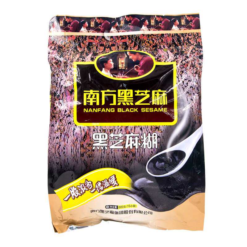 【苏宁易购】南方 黑芝麻 黑芝麻糊600g/袋