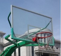 Tempered glass rebounds thicken race type standard GRP wood blue polo board 9 x 19cm hole distance basketball board