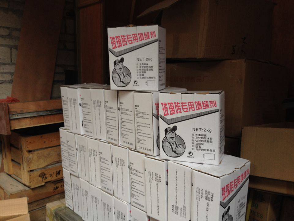 Glass Brick Tile Mosaic Dedicated filler Filling Agent Manufacturer Direct Marketing