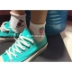 Converse / Converse 1970S Samsung Standard Tiffany Green Low Top Canvas Giày nam và nữ 141998C jordan panda cổ thấp Plimsolls