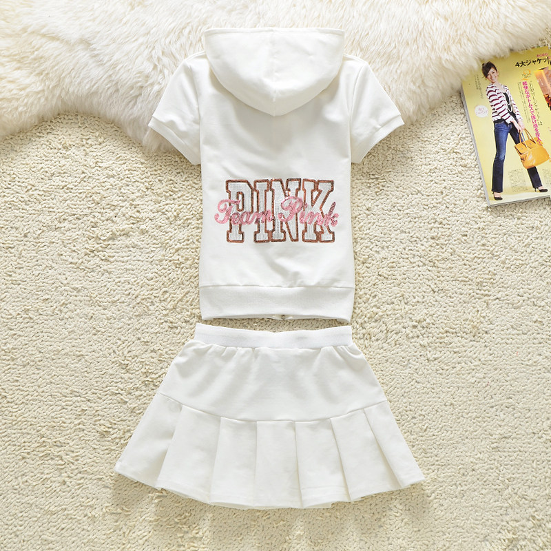 2023 Summer New Pink Casual Kit Pure Cotton Short Sleeve Fashion Kit Woman Tennis Sports Clothing Wave